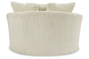 Lindyn Ivory Oversized Swivel Accent Chair - 2110421 - Vera Furniture