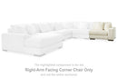 Lindyn Ivory Right-Arm Facing Corner Chair - 2110465 - Vera Furniture