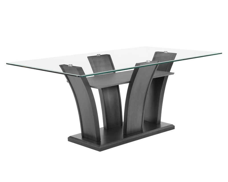 Camelia Gray Dining Table -  Crown Mark - Luna Furniture