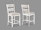 Wendy White Counter Height Dining Set -  Crown Mark - Luna Furniture