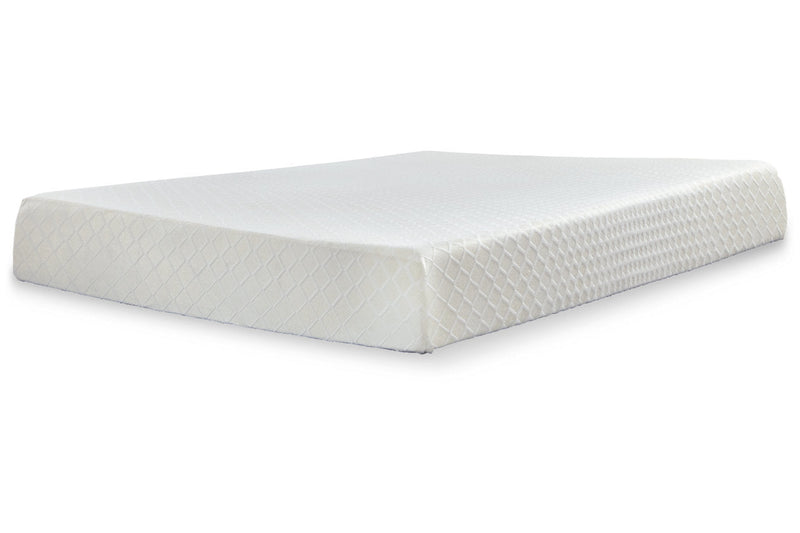 10 Inch Chime Memory Foam White King Mattress in a Box - M69941 - Vera Furniture