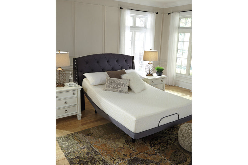 10 Inch Chime Memory Foam White King Mattress in a Box - M69941 - Vera Furniture