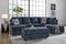 Albar Place Cobalt 2-Piece RAF Chaise Sectional - SET | 9530202 | 9530217 - Vera Furniture