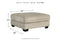 Ardsley Pewter Oversized Ottoman - 3950408 - Vera Furniture