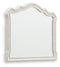 ARLENDYNE Antique White Bedroom Mirror - B980-36 - Vera Furniture