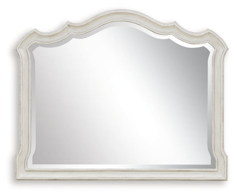 ARLENDYNE Antique White Bedroom Mirror - B980-36 - Vera Furniture