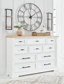 Ashbryn White/Natural Dresser - B844-31