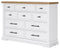 Ashbryn White/Natural Dresser - B844-31