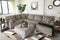 Ballinasloe Platinum RAF Sectional - SET | 8070217 | 8070234 | 8070266 | 8070208 - Vera Furniture