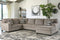 Ballinasloe Platinum RAF Sectional - SET | 8070217 | 8070234 | 8070266 | 8070208 - Vera Furniture