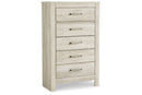 Bellaby Whitewash Chest of Drawers - B331-46 - Vera Furniture