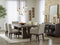 Burkhaus Dark Brown Extendable Dining Set - SET | D984-45 | D984-01(3) - Vera Furniture