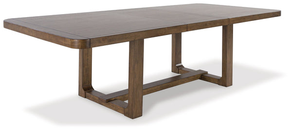 Cabalynn Light Brown Dining Extension Table - D974-35 - Vera Furniture