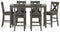 Caitbrook Gray 7-Piece Counter Height Set - D388-423 - Vera Furniture