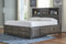 Caitbrook Gray King Storage Bed with 8 Drawers - SET | B476-66 | B476-69 | B476-99 - Vera Furniture