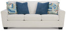 Cashton Snow Queen Sofa Sleeper - 4060439 - Vera Furniture