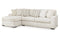 Chessington Ivory 2-Piece LAF Chaise Sectional - SET | 6190416 | 6190467 - Vera Furniture