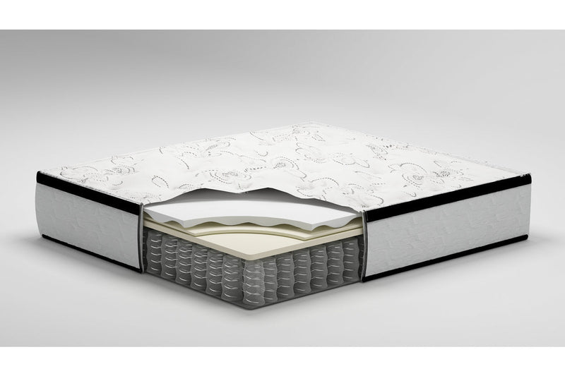 Chime 12 Inch Hybrid White King Mattress in a Box - M69741 - Vera Furniture