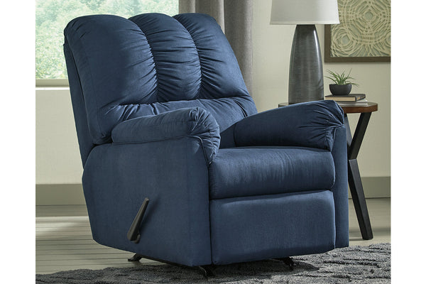 Darcy Blue Recliner - 7500725 - Vera Furniture