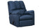 Darcy Blue Recliner - 7500725 - Vera Furniture