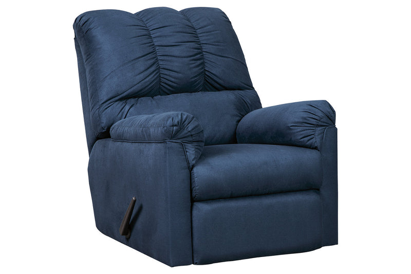 Darcy Blue Recliner - 7500725 - Vera Furniture