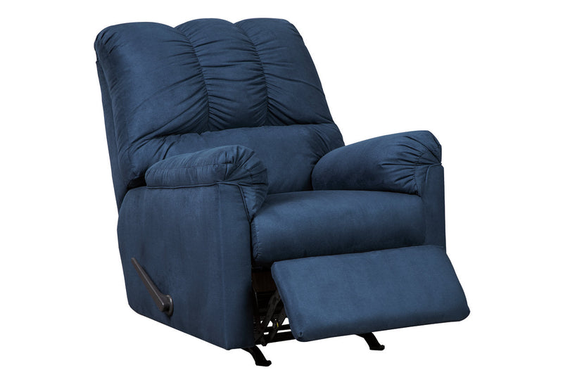 Darcy Blue Recliner - 7500725 - Vera Furniture