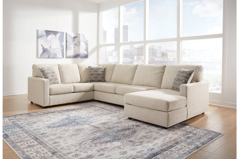 Edenfield Linen RAF Sectional - SET | 2900417 | 2900434 | 2900448 | 2900408 - Vera Furniture