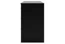 Finch Black Dresser - EB3392-231 - Vera Furniture