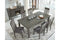 Hallanden Gray Dining Extension Table - D589-35 - Vera Furniture