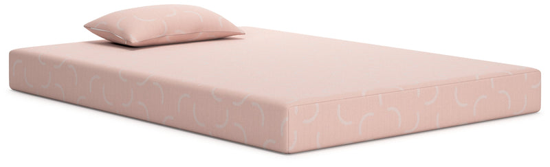 iKidz Coral Coral Twin Mattress and Pillow - M43111 - Vera Furniture