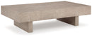 Jorlaina Light Grayish Brown Coffee Table - T922-1 - Vera Furniture