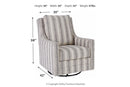 Kambria Ivory/Black Accent Chair - A3000207 - Vera Furniture