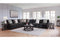 Lavernett Charcoal 4-Piece Sectional - SET | 5960366 | 5960367 | 5960377 | 5960346 - Vera Furniture