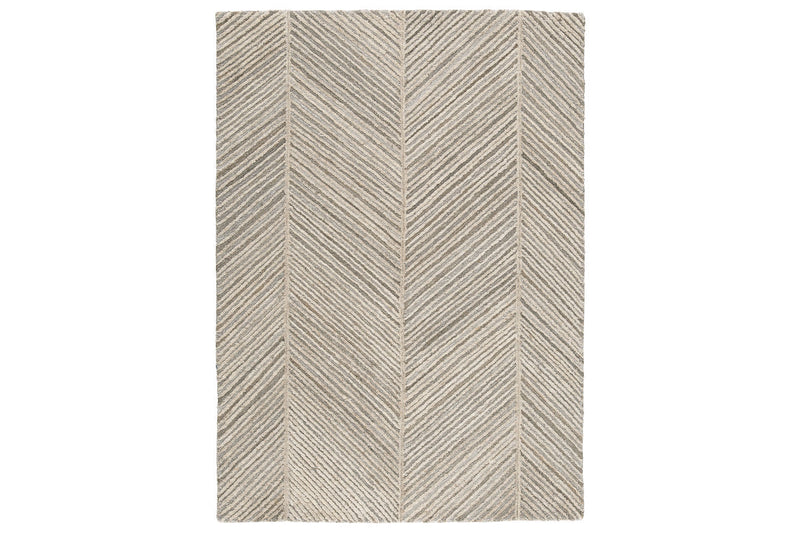 Leaford Taupe/Brown/Gray Medium Rug - R405132 - Vera Furniture