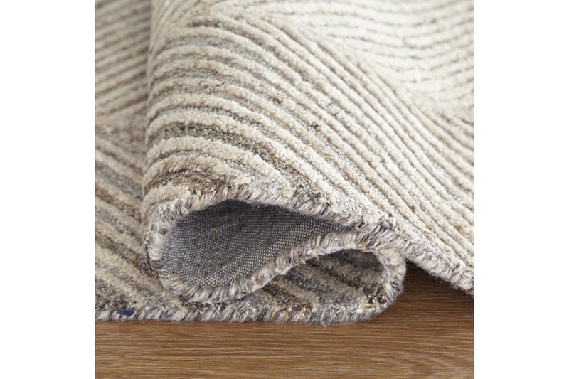 Leaford Taupe/Brown/Gray Medium Rug - R405132 - Vera Furniture