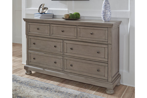 Lettner Light Gray Dresser - B733-31 - Vera Furniture