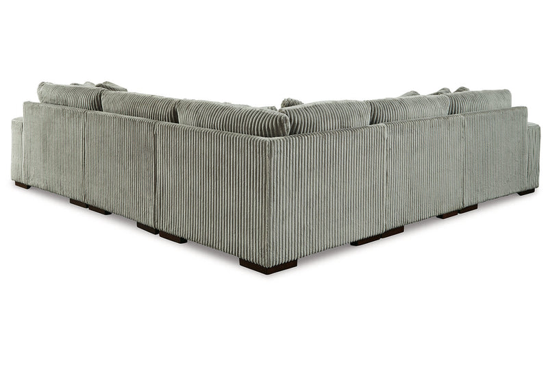 Lindyn Fog 5-Piece RAF Sectional - SET | 2110517 | 2110564 | 2110577 | 2110546(2) - Vera Furniture