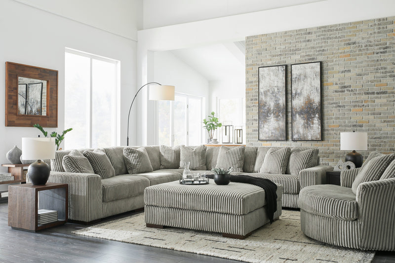 Lindyn Fog 5-Piece Sectional - SET | 2110564 | 2110565 | 2110577 | 2110546(2) - Vera Furniture