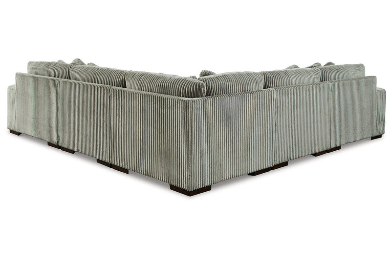Lindyn Fog 5-Piece Sectional - SET | 2110564 | 2110565 | 2110577 | 2110546(2) - Vera Furniture