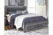 Lodanna Gray King Panel Bed with 2 Storage Drawers - SET | B214-56S | B214-58 | B214-97 - Vera Furniture