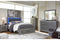 Lodanna Gray Queen Panel Bed with 2 Storage Drawers - SET | B214-54S | B214-57 | B214-96 - Vera Furniture