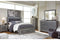 Lodanna Gray Queen Panel Bed with 2 Storage Drawers - SET | B214-54S | B214-57 | B214-96 - Vera Furniture