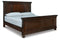Porter Rustic Brown King Panel Bed - SET | B697-56 | B697-58 | B697-97 - Vera Furniture
