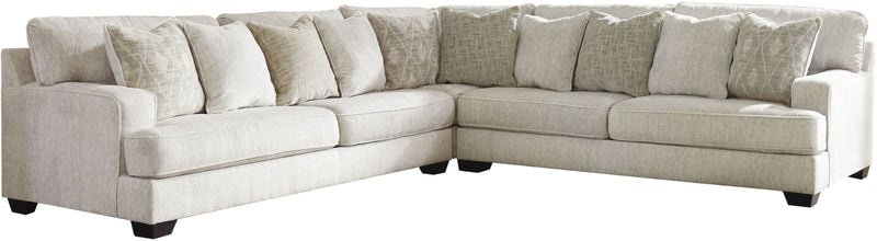 Rawcliffe Parchment 3-Piece Sectional - SET | 1960466 | 1960467 | 1960477 | 1960408 - Vera Furniture