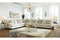 Rawcliffe Parchment 4-Piece Sectional - SET | 1960466 | 1960467 | 1960477 | 1960446 - Vera Furniture