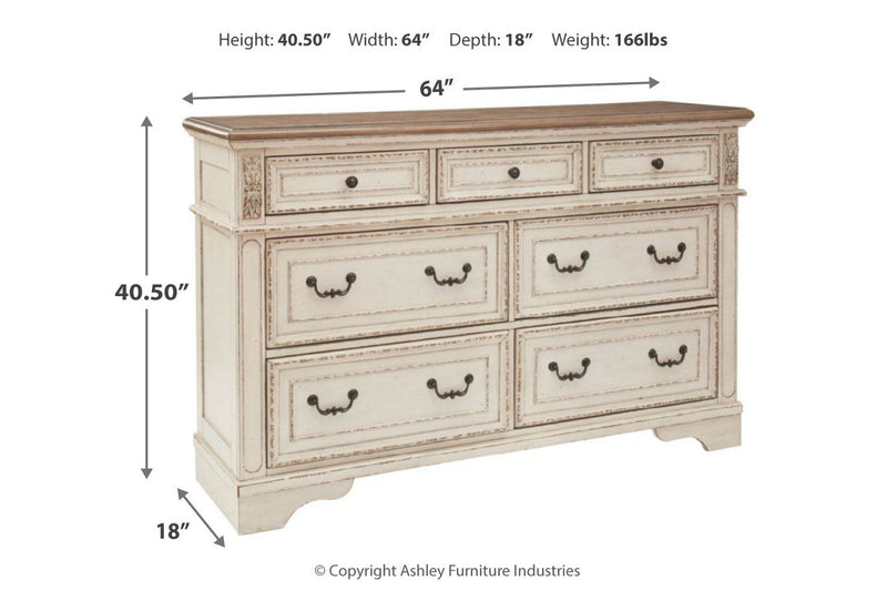 Realyn Two-tone Dresser - B743-31 - Vera Furniture