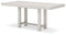 Robbinsdale Antique White Counter Height Dining Extension Table - D642-32