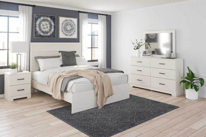 Stelsie White Queen Panel Bed - SET | B2588-71 | B2588-96 - Vera Furniture