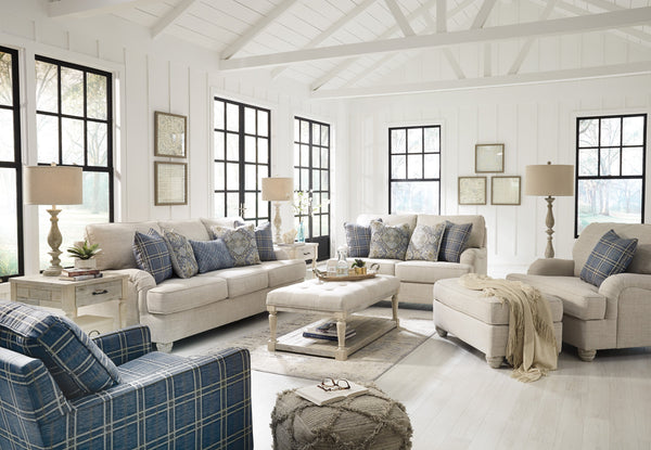 Traemore Linen Living Room Set - SET | 2740338 | 2740335 | 2740321 - Vera Furniture