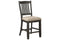 Tyler Creek Black/Grayish Brown Counter Height Barstool, Set of 2 - D736-124 - Vera Furniture